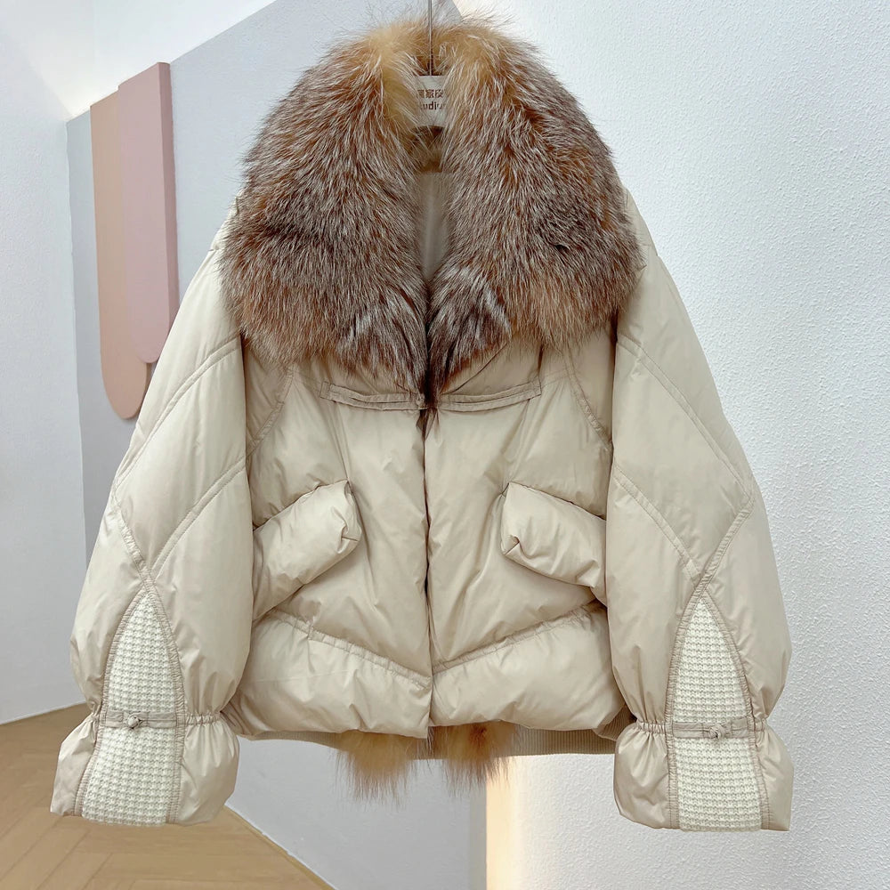Seasonal battle robe high-quality sheepskin waist cinched vest layered versatile coat women's mid to long leather top